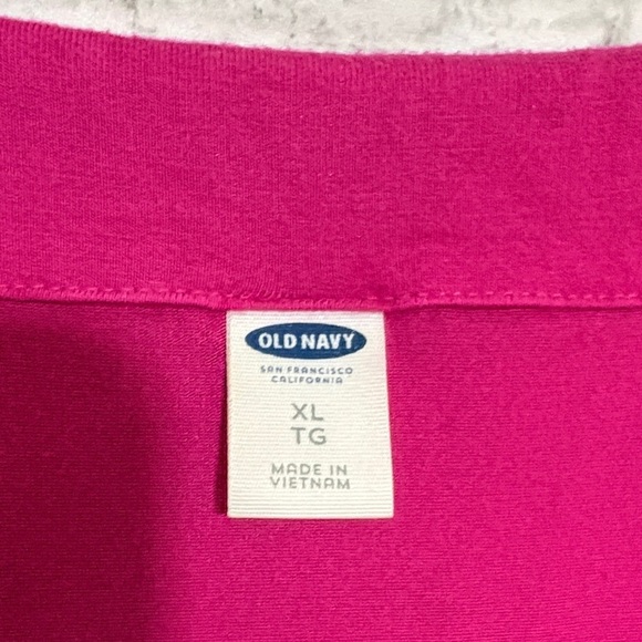 Old Navy Vibrant Pink Midi Dress, size XL - Picture 2 of 6